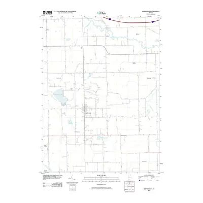 2010 Map of Shipshewana, 2010 Print