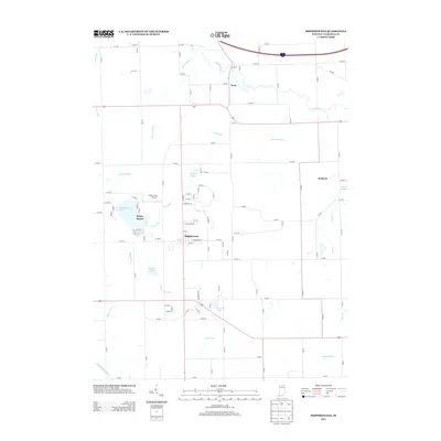 2013 Map of Shipshewana, 2013 Print