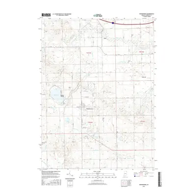 2016 Map of Shipshewana, 2016 Print