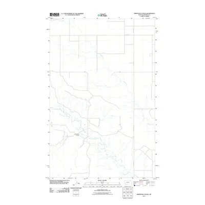 2011 Map of Shipstead Coulee, 2011 Print