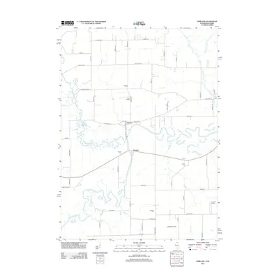 2012 Map of Shirland, 2012 Print