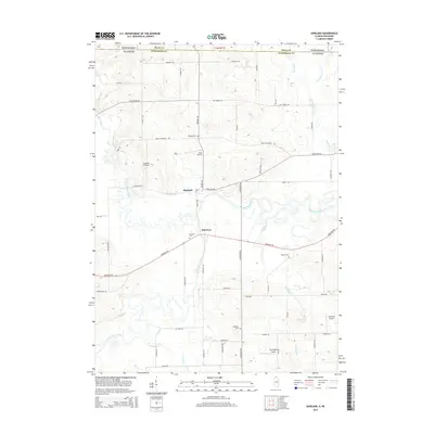 2015 Map of Shirland, 2015 Print