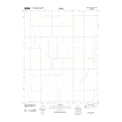 2010 Map of Shirley Creek, 2010 Print