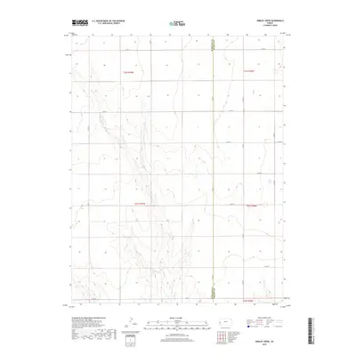 2018 Map of Shirley Creek, 2018 Print