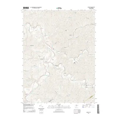 2014 Map of Shirley, 2014 Print