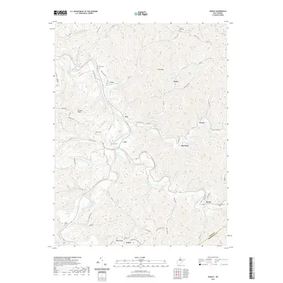 2019 Map of Shirley, 2019 Print