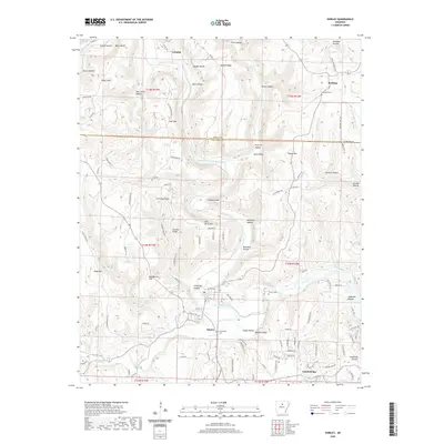 2020 Map of Shirley, 2020 Print