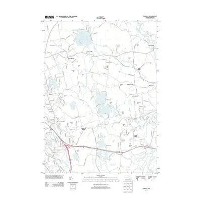 2012 Map of Shirley, 2012 Print