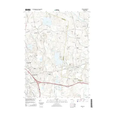 2015 Map of Shirley, 2015 Print