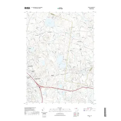 2018 Map of Shirley, 2018 Print