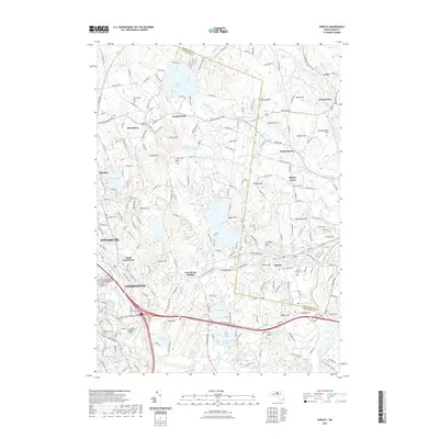 2021 Map of Shirley, 2021 Print