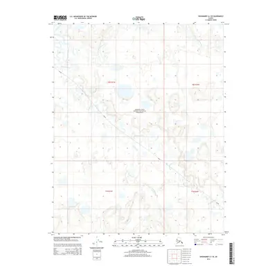2014 Map of Shishmaref A-1 SE, 2014 Print