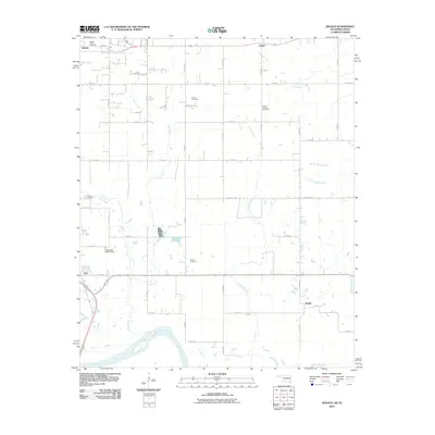 2010 Map of Shoals, 2010 Print