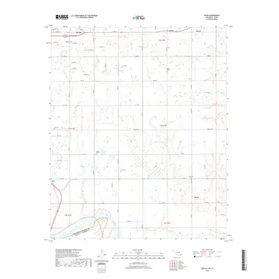 2018 Map of Shoals, 2018 Print