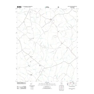 2011 Map of Shoals Junction, 2011 Print