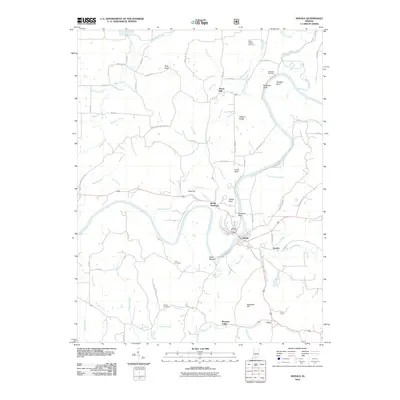2010 Map of Shoals, 2010 Print