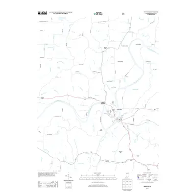 2013 Map of Shoals, 2013 Print