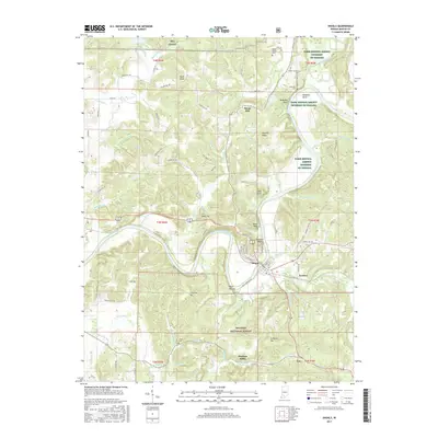 2017 Map of Shoals, 2017 Print
