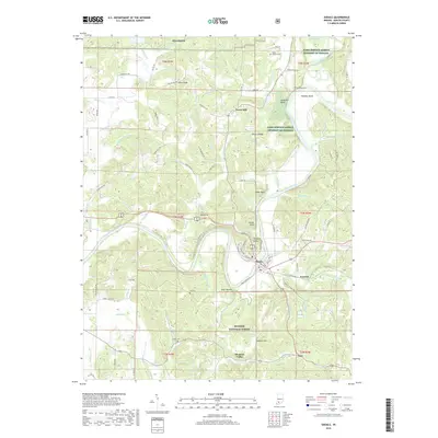 2019 Map of Shoals, 2019 Print