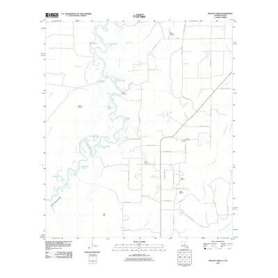 2010 Map of Shoats Creek, 2010 Print