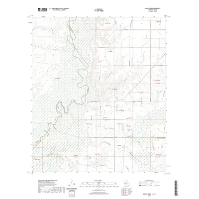 2020 Map of Shoats Creek, 2020 Print
