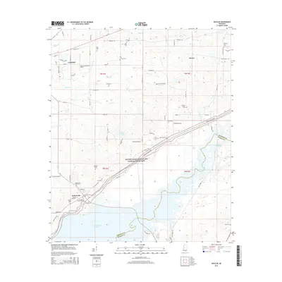 2015 Map of Shoccoe, 2015 Print