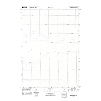 2012 Map of Shoemaker Dam, 2012 Print