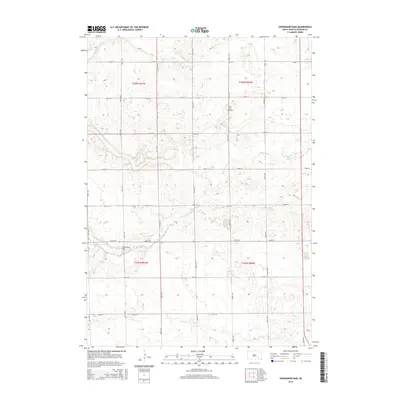 2015 Map of Shoemaker Dam, 2015 Print