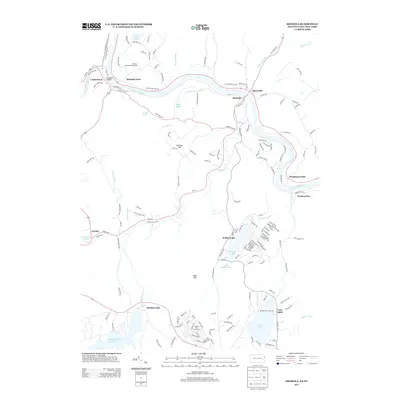2013 Map of Shohola, 2013 Print