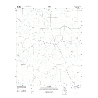 2012 Map of Shongaloo, 2012 Print