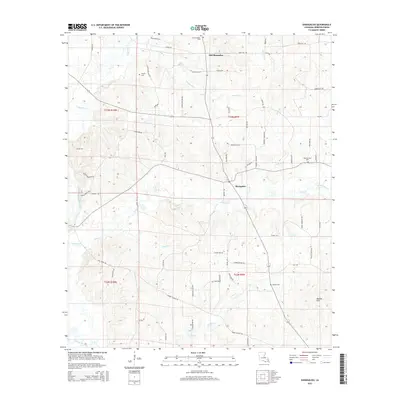 2015 Map of Shongaloo, 2015 Print