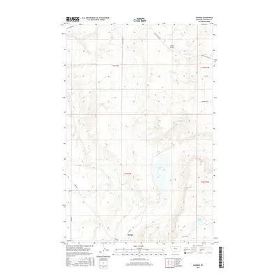 2017 Map of Shonkin, 2017 Print