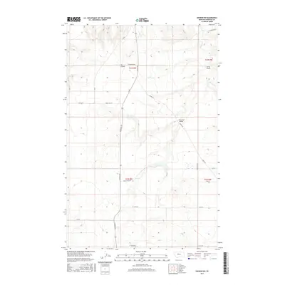 2017 Map of Shonkin NW, 2017 Print