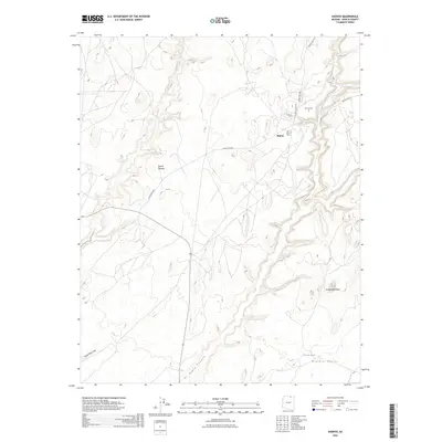 2026 Map of Shonto, 2026 Print