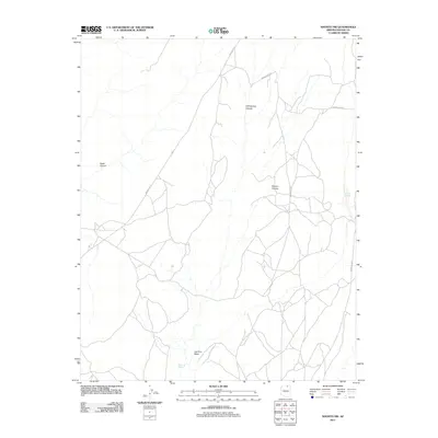 2011 Map of Shonto NW, 2011 Print