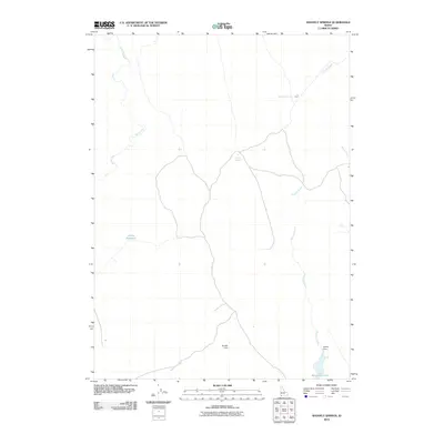 2010 Map of Shoofly Springs, 2010 Print