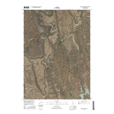 2017 Map of Shoofly Springs, 2017 Print