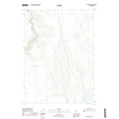 2020 Map of Shoofly Springs, 2020 Print
