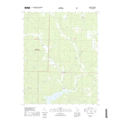 2017 Map of Shook, 2017 Print