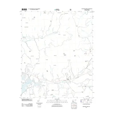 2011 Map of Shooting Creek, 2011 Print