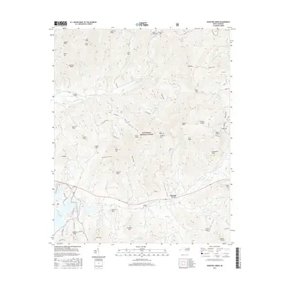 2016 Map of Shooting Creek, 2016 Print