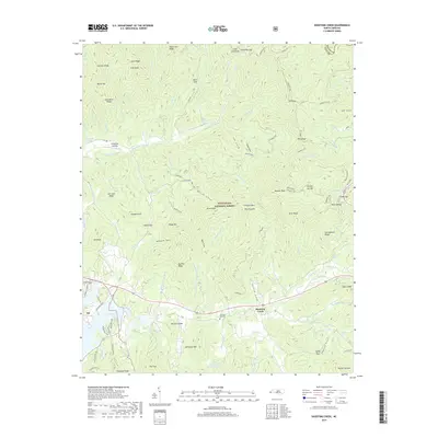 2019 Map of Shooting Creek, 2019 Print