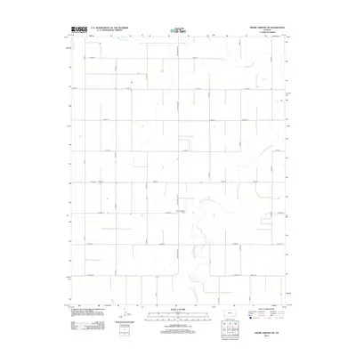 2012 Map of Shore Airport NE, 2012 Print