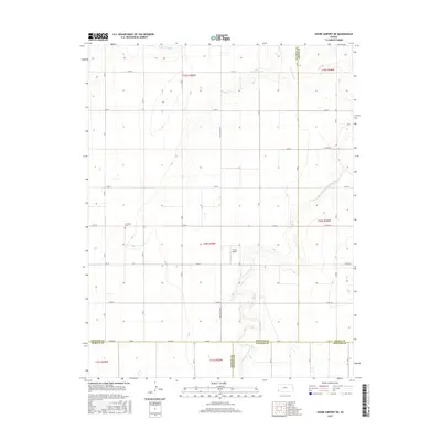 2015 Map of Shore Airport NE, 2015 Print