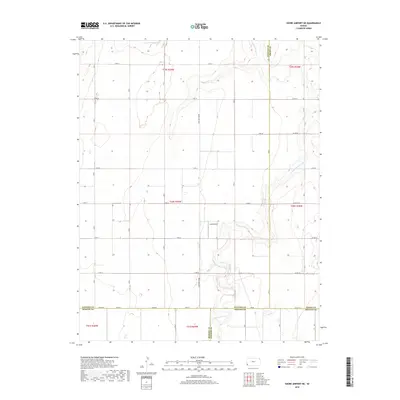 2018 Map of Shore Airport NE, 2018 Print