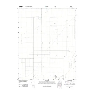 2011 Map of Shore Airport SE, 2011 Print