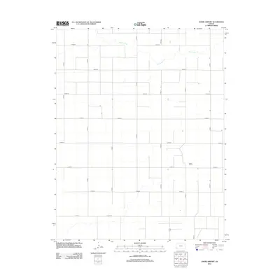 2012 Map of Shore Airport, 2012 Print