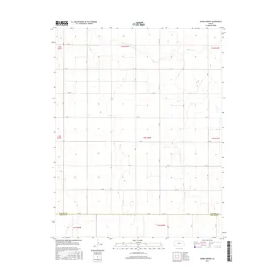2015 Map of Shore Airport, 2015 Print