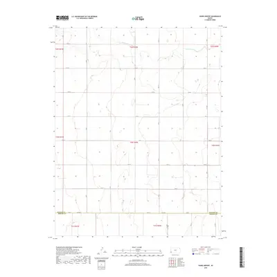 2018 Map of Shore Airport, 2018 Print