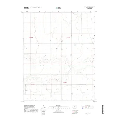 2018 Map of Shore Airport SW, 2018 Print